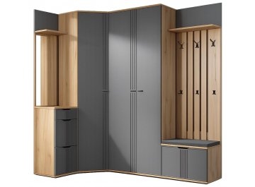 Модульная прихожая Эмилия комплектация 5