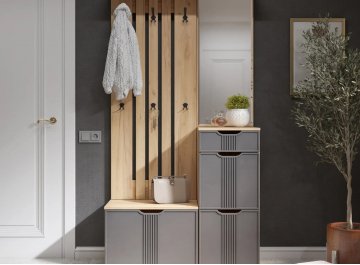 Модульная прихожая Эмилия ЭЛ-001 комплектация 1