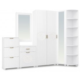 Модульная прихожая Монблан комплектация 1