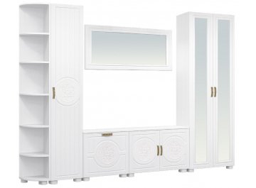 Модульная прихожая Монблан комплектация 2