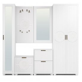 Модульная прихожая Монблан комплектация 3