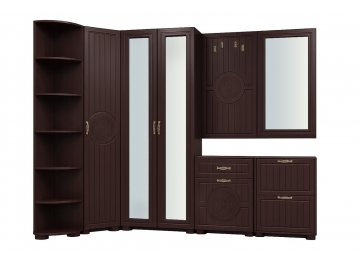 Модульная прихожая Монблан комплектация 2