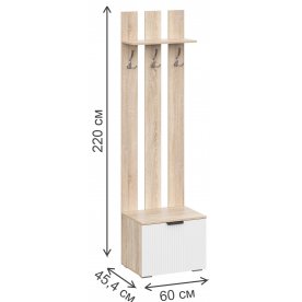Модульная прихожая Норд комплектация 1