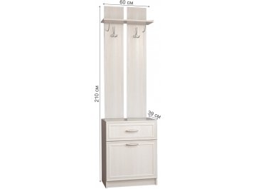 Модульная прихожая Иннэс 6 Рамка