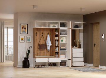 Модульная прихожая Роут комплектация 3