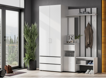 Модульная прихожая Валенсия комплектация 1