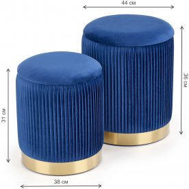 Комплект пуфов Lalia