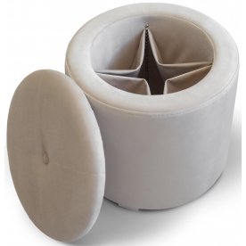 Пуф Круглый с кармашками