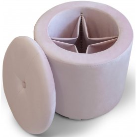 Пуф Круглый с кармашками