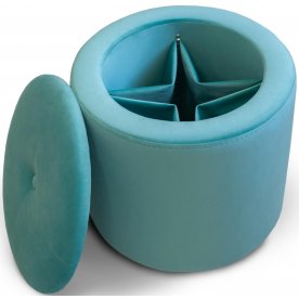 Пуф Круглый с кармашками