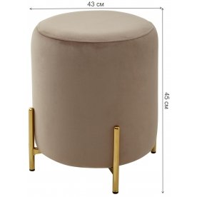 Пуф Rice bluvel-40