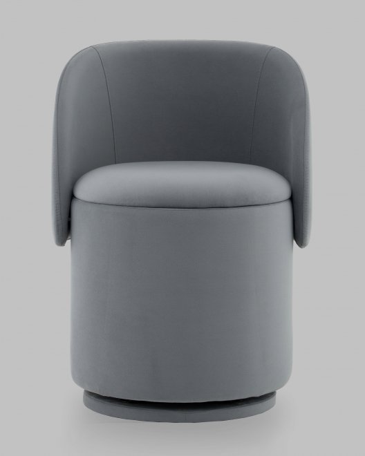 Пуф Нордхилл велюр серый