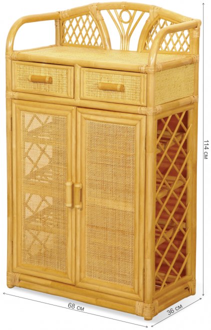 Обувница Calamus Rotan 18/12 мед