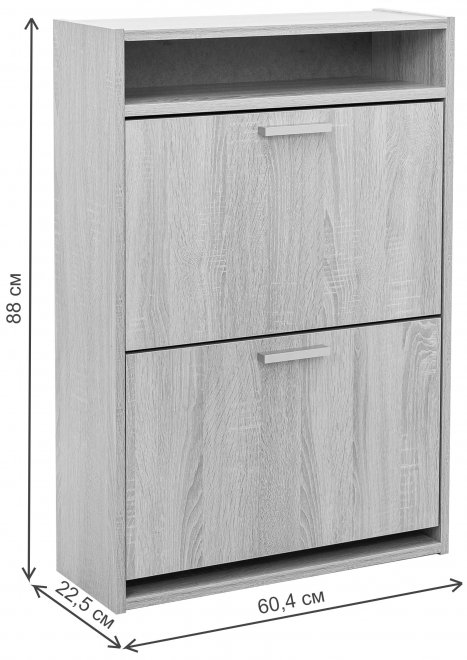 Обувница Leset Ройс 2 дуб сонома