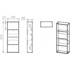 Обувница Мебелайн-3