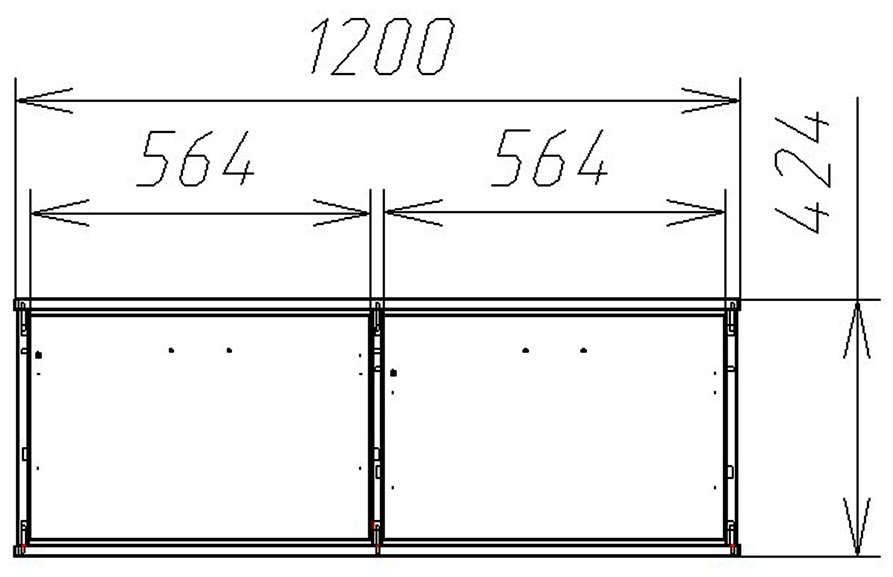 Обувница Мебелайн-7 венге / дуб молочный