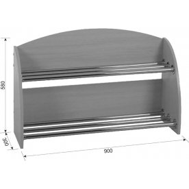 Обувница открытая