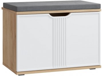 Тумба для обуви Эмилия ЭЛ-4К дуб крафт золотой / графит