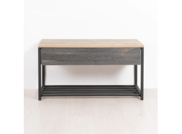 Банкетка Туск дуб гранж песочный / интра