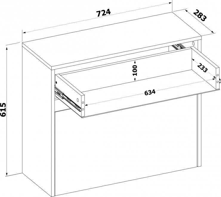 Тумба для обуви ТО-1 белая
