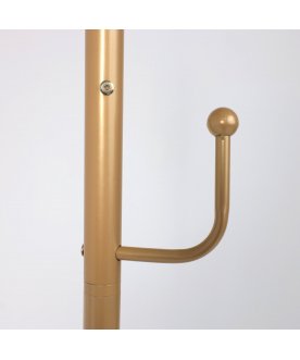 Напольная вешалка Крокус (Crocus) золотой / белый