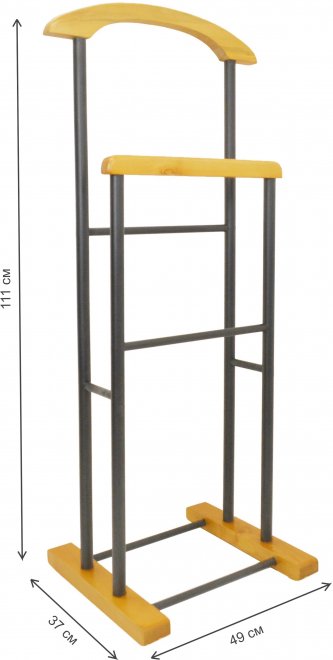 Напольная вешалка Лофт графит