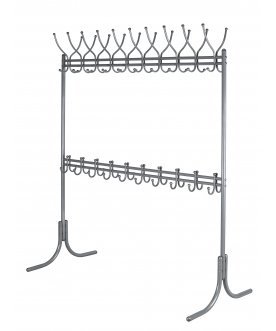 Вешалка для одежды М 12М металлик