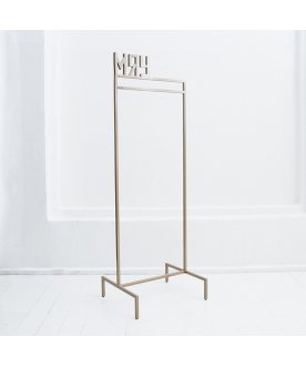 Напольная вешалка МЯУ 60см золотая
