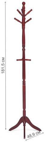 Напольная вешалка NY-10081 вишня