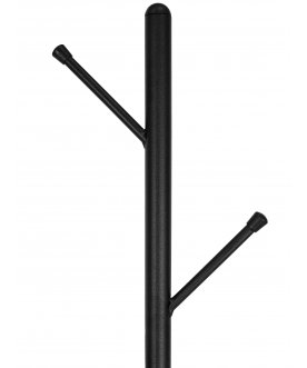 Напольная вешалка Пико 6 черный / торос графит софт