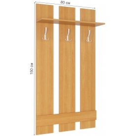 Настенная вешалка Вента-8