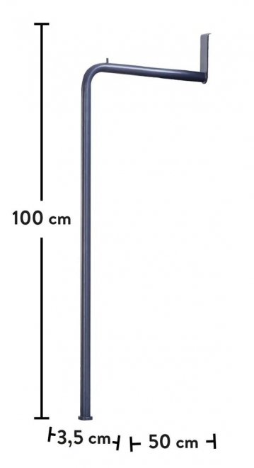 Настенная вешалка Trio синяя