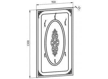 Настенная вешалка Ассоль АС-22