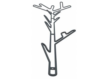 Вешалка настенная Sheffilton SHT-WH37 антрацит