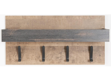 Вешалка настенная Туск дуб гранж песочный / интра