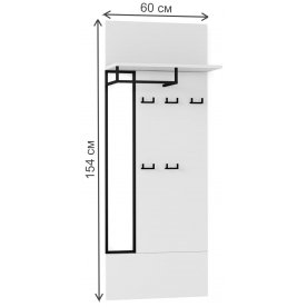 Настенная вешалка City