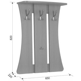 Настенная вешалка Уют-1