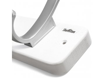 Вешалка настенная SHT-WH20 беленый / серебро