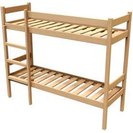 Двухъярусная кровать из массива сосны