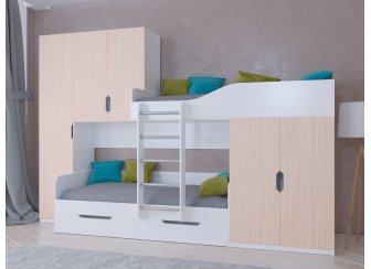 Двухъярусная кровать Лео
