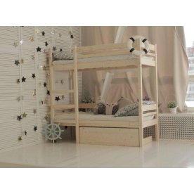 Двухъярусная кровать Микки