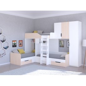 Двухъярусная кровать Трио/2