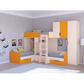 Двухъярусная кровать Трио/2