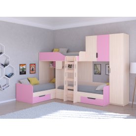 Двухъярусная кровать Трио/2