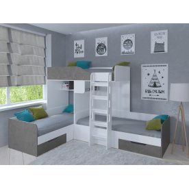 Двухъярусная кровать Трио