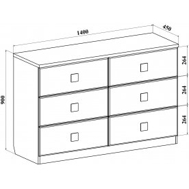 Комод Анастасия АН-12К