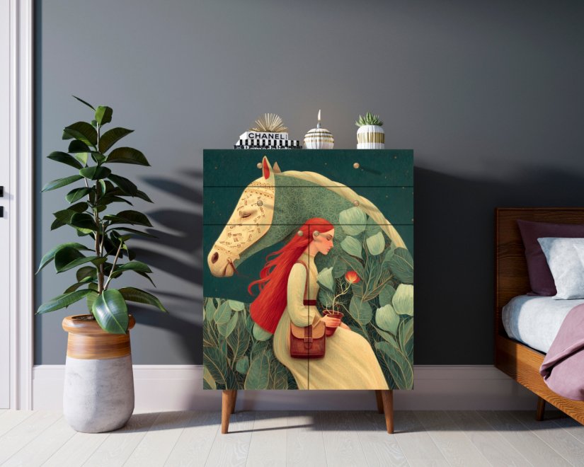 Комод Бербер (Berber) BB12/Art20 разноцветный