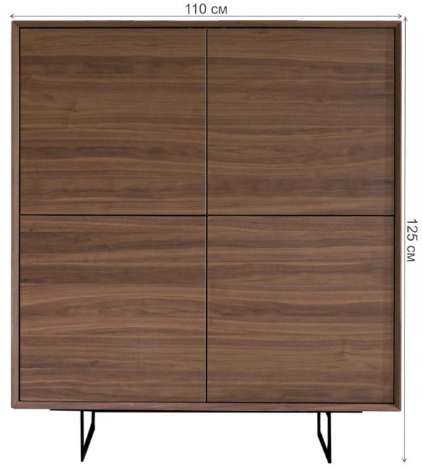 Комод W-130 орех