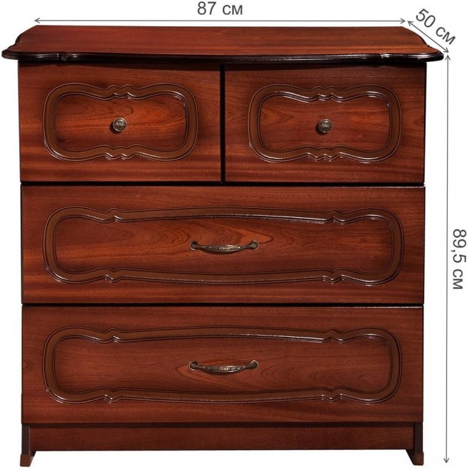 Комод Фабиан-1 орех тёмный