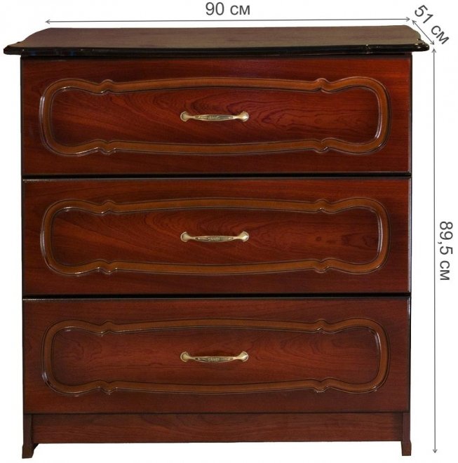 Комод Фабиан орех тёмный